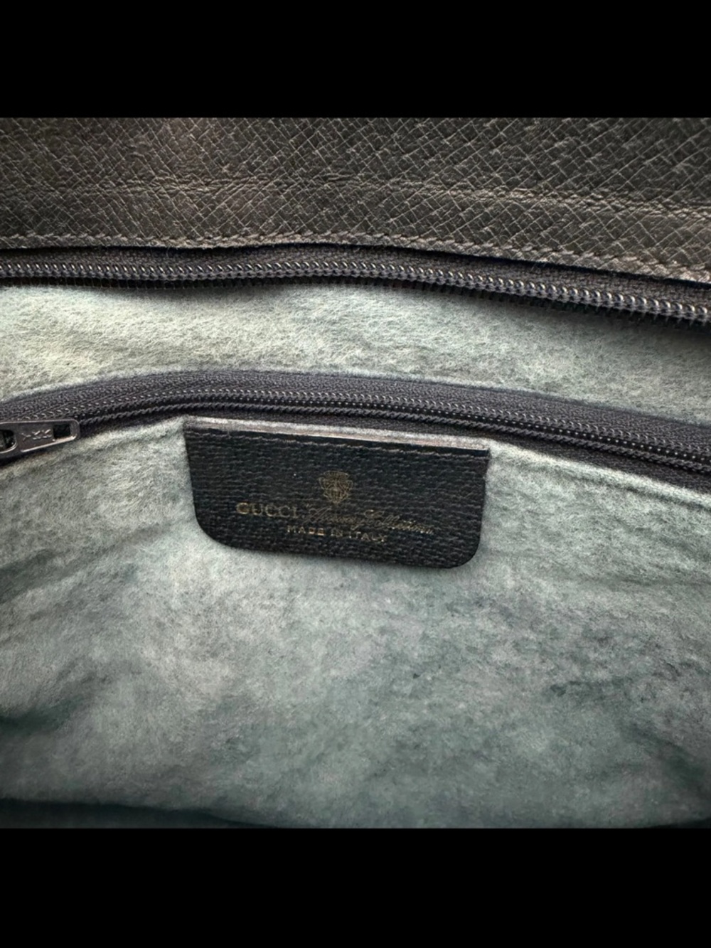 Gucci Vintage Navy Shoulder Bag - Picture 3 of 8